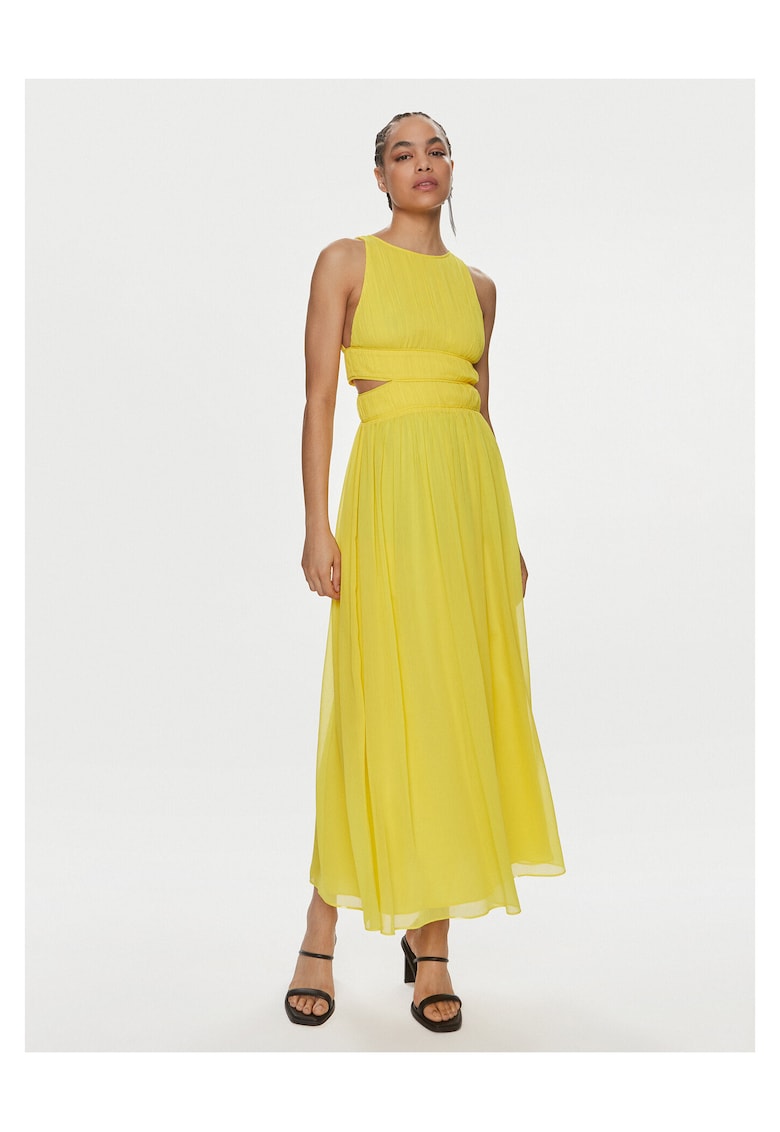 Rochie de vara pentru femei - galben -