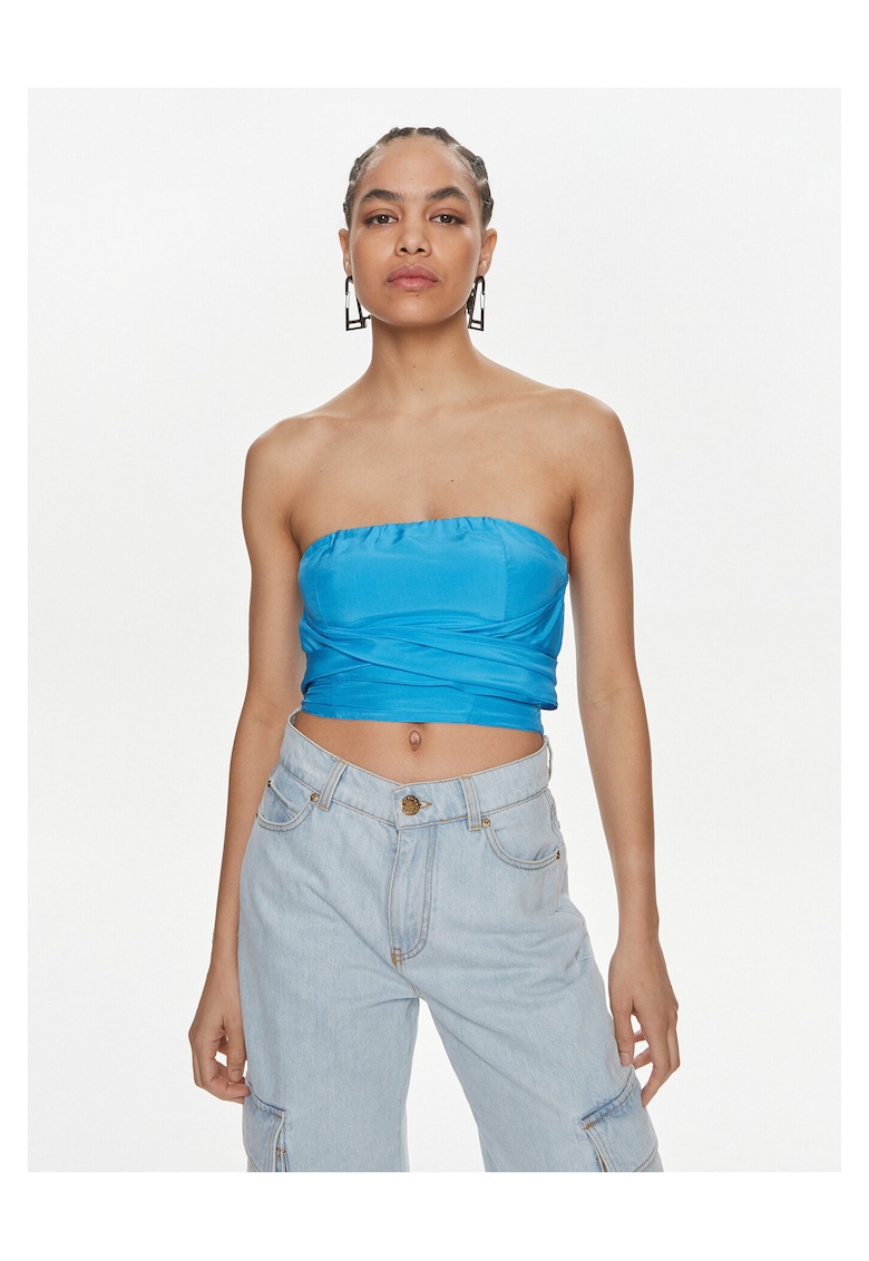 Patrizia Pepe Top dama - Albastru