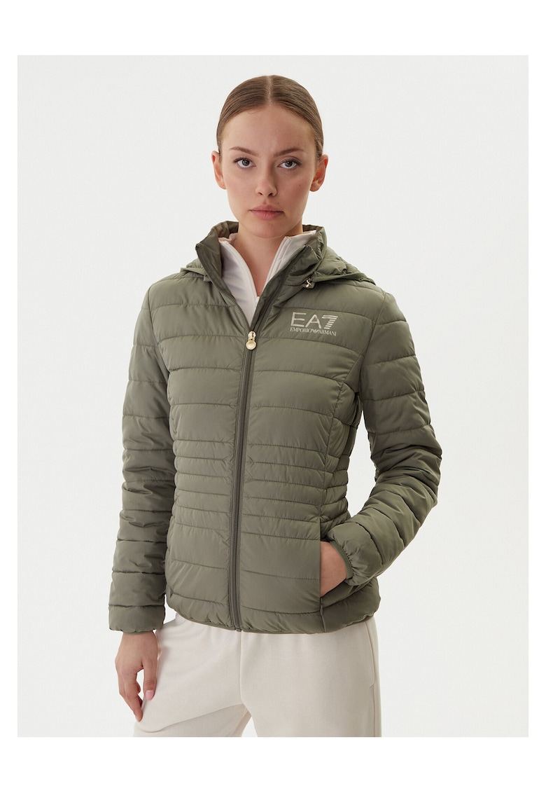 Geaca de tranzitie de dama Emporio Armani - verde -