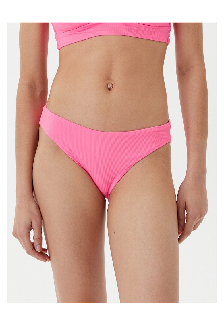 Costum de baie - roz - material elastic -