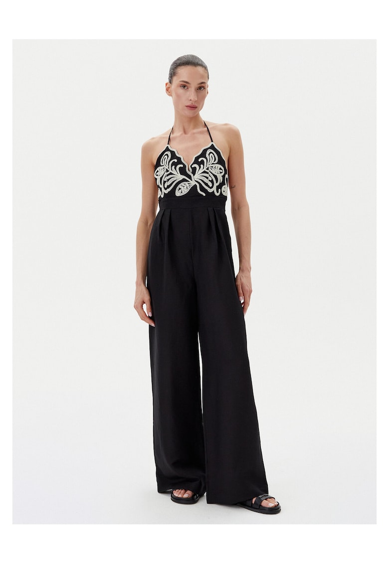 Salopeta pentru dama - eleganta - negru