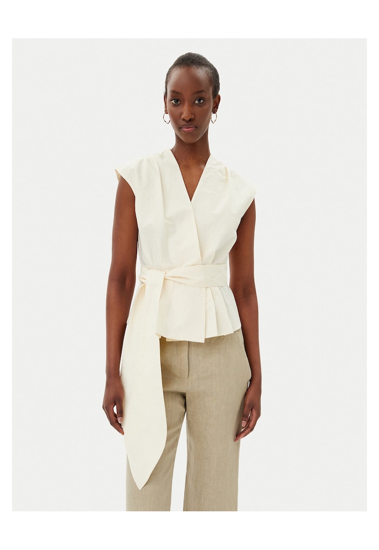 Top dama Bronzo - ecru