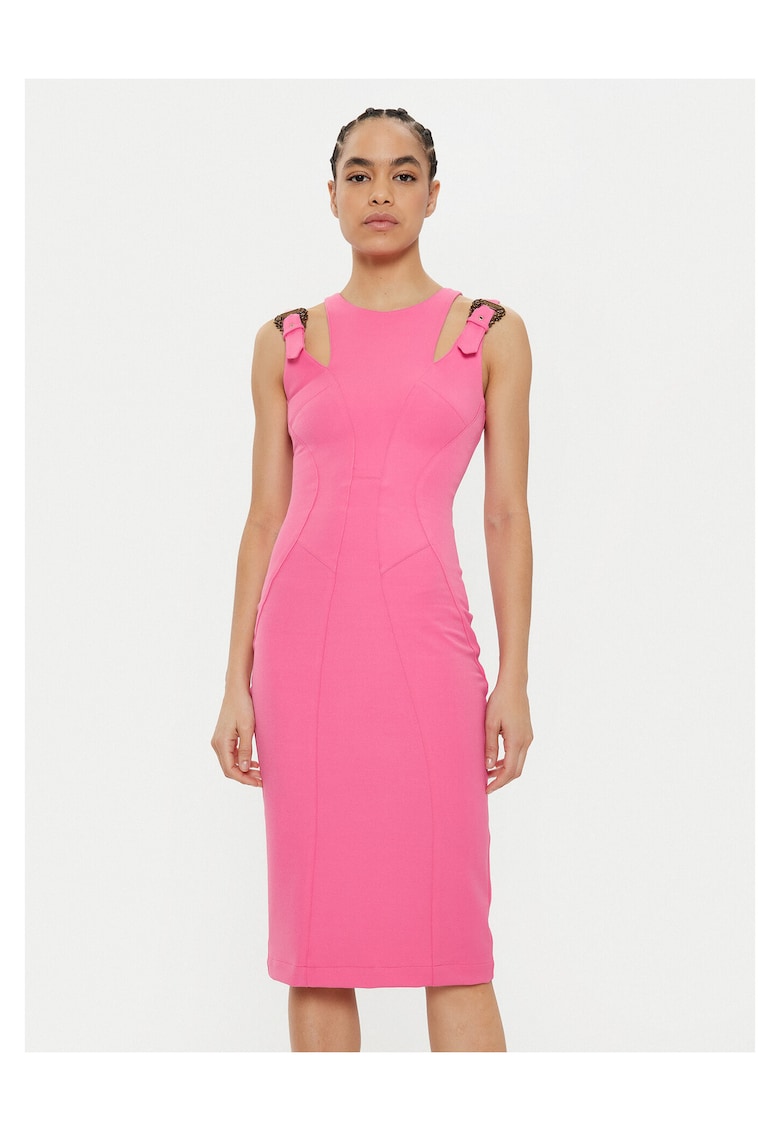Rochie de cocktail roz