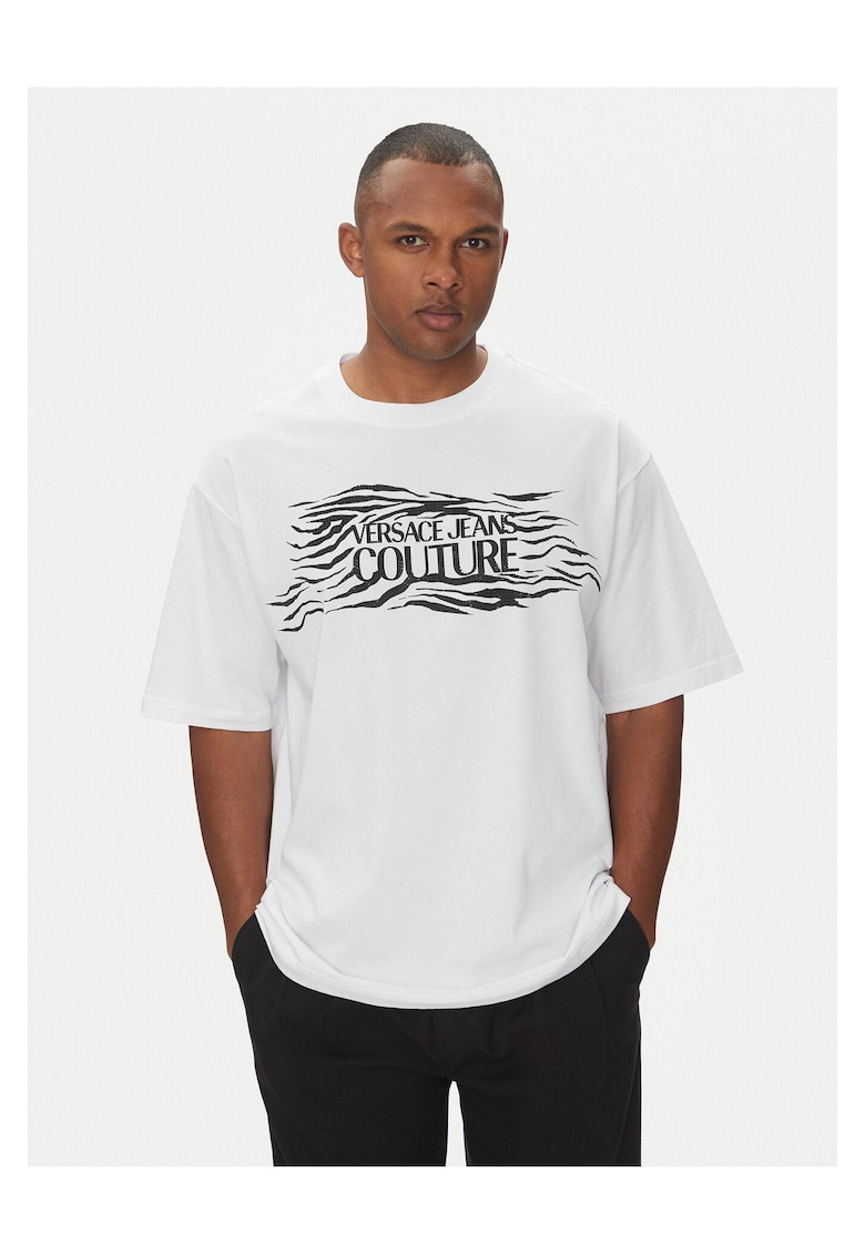 Tricou barbati alba - bumbac - Alb