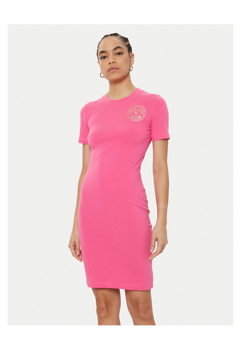 Rochie casual dama roz