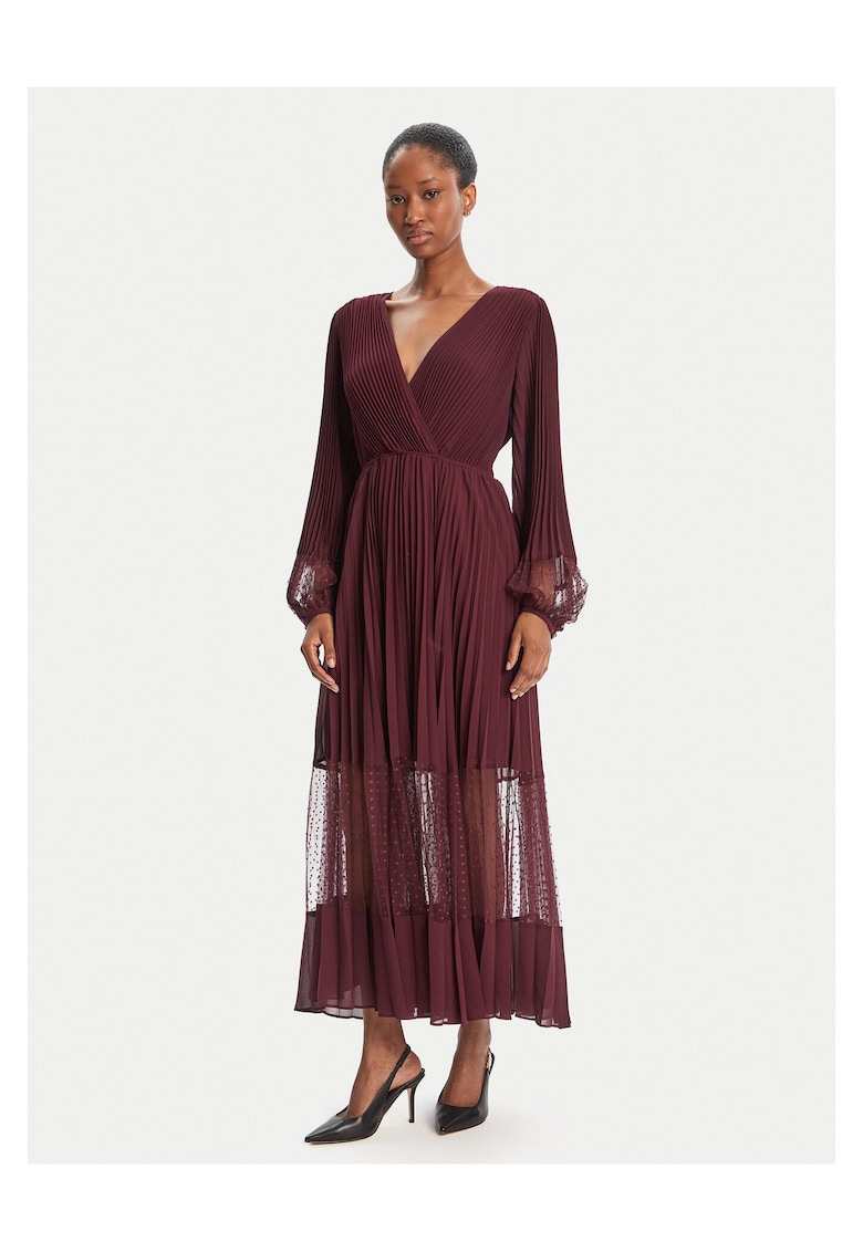 Rochie de seara de dama bordeaux