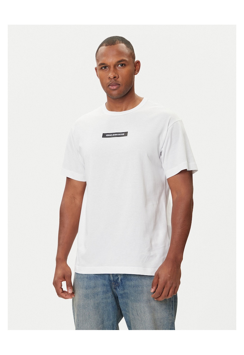 Tricou barbati alb - din bumbac
