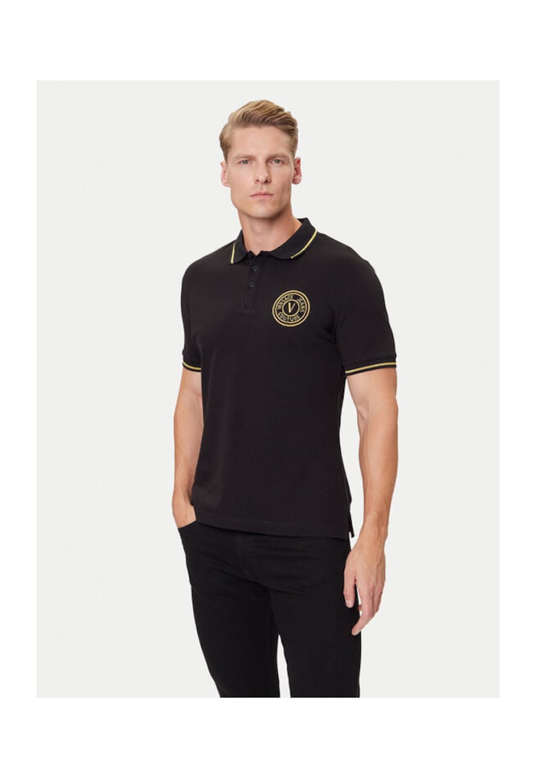 Tricou pentru barbati negru - bumbac