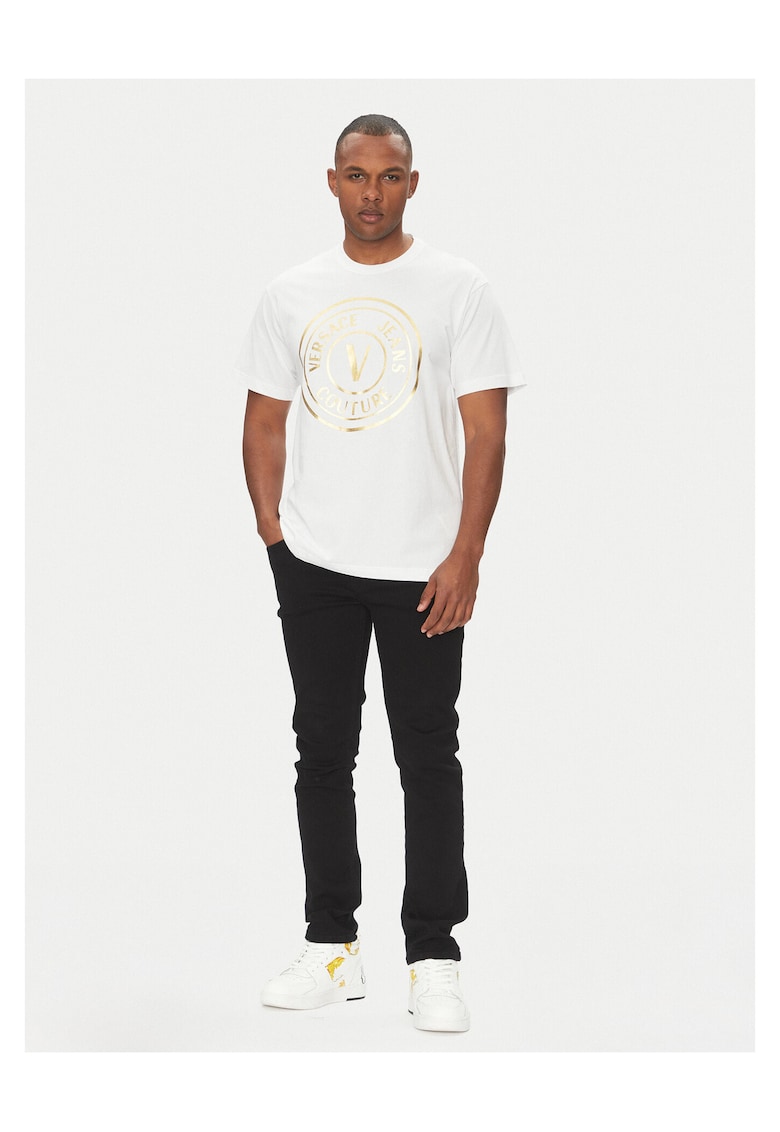 Tricou barbati - bumbac - alb
