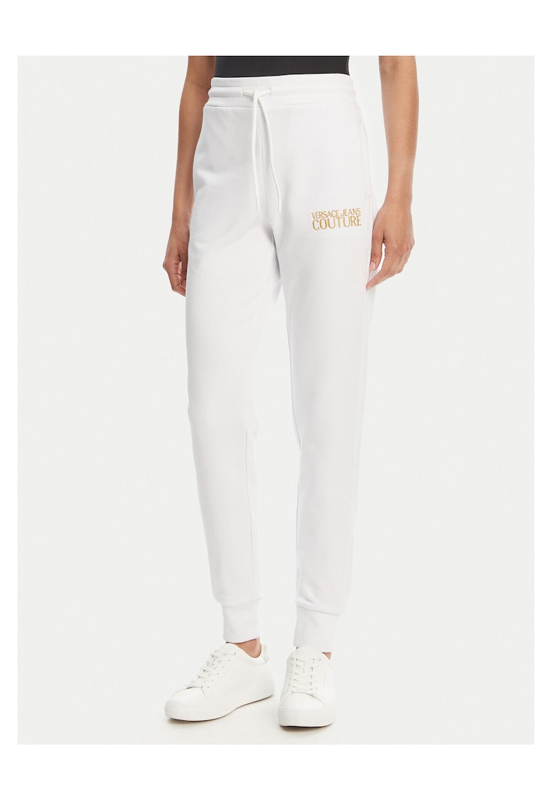 Pantaloni de trening pentru dama alb
