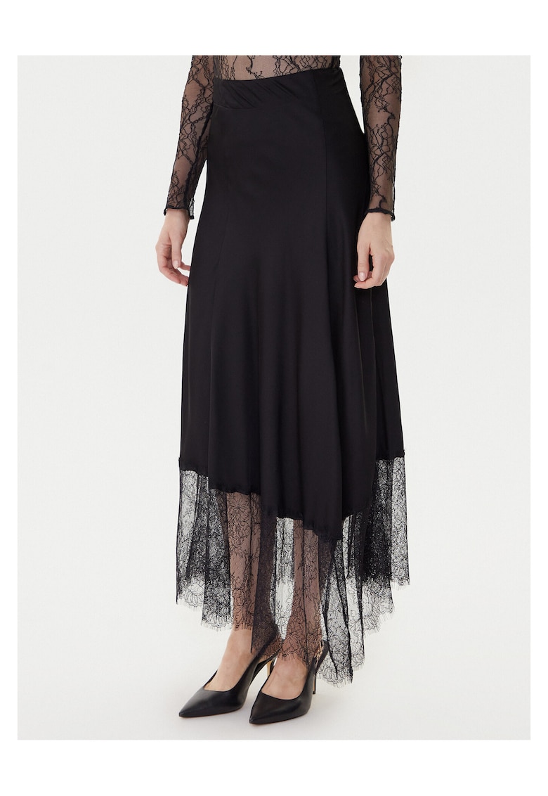 Fusta Midi - neagra - femei -