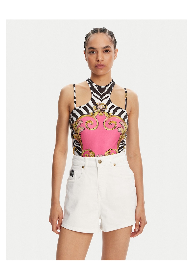 Body de dama colorat - cu imprimeu