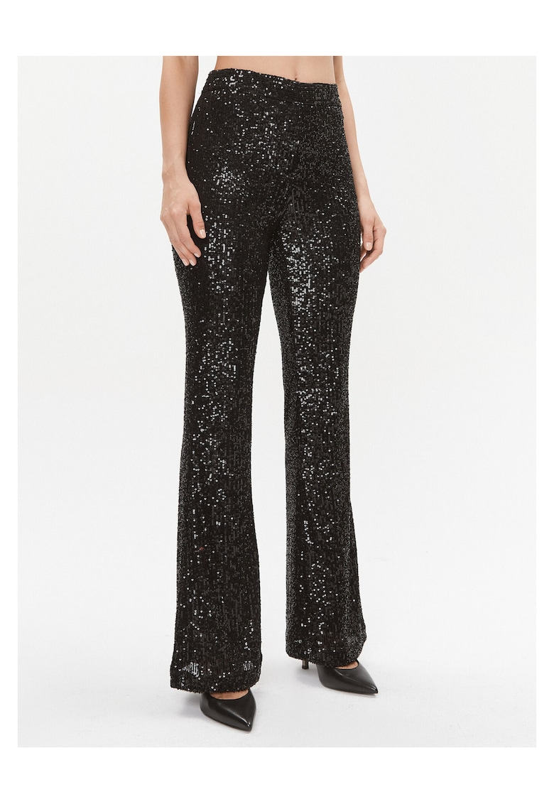 Twinset Pantaloni dama - poliester - negru -