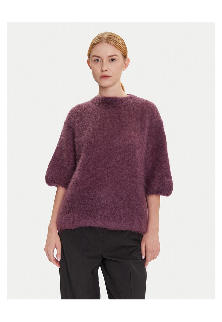 Pulover dama violet