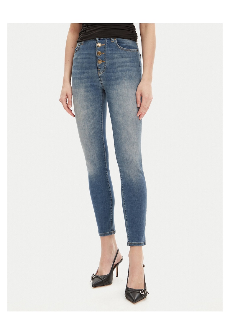 Blugi dama albastru - skinny -