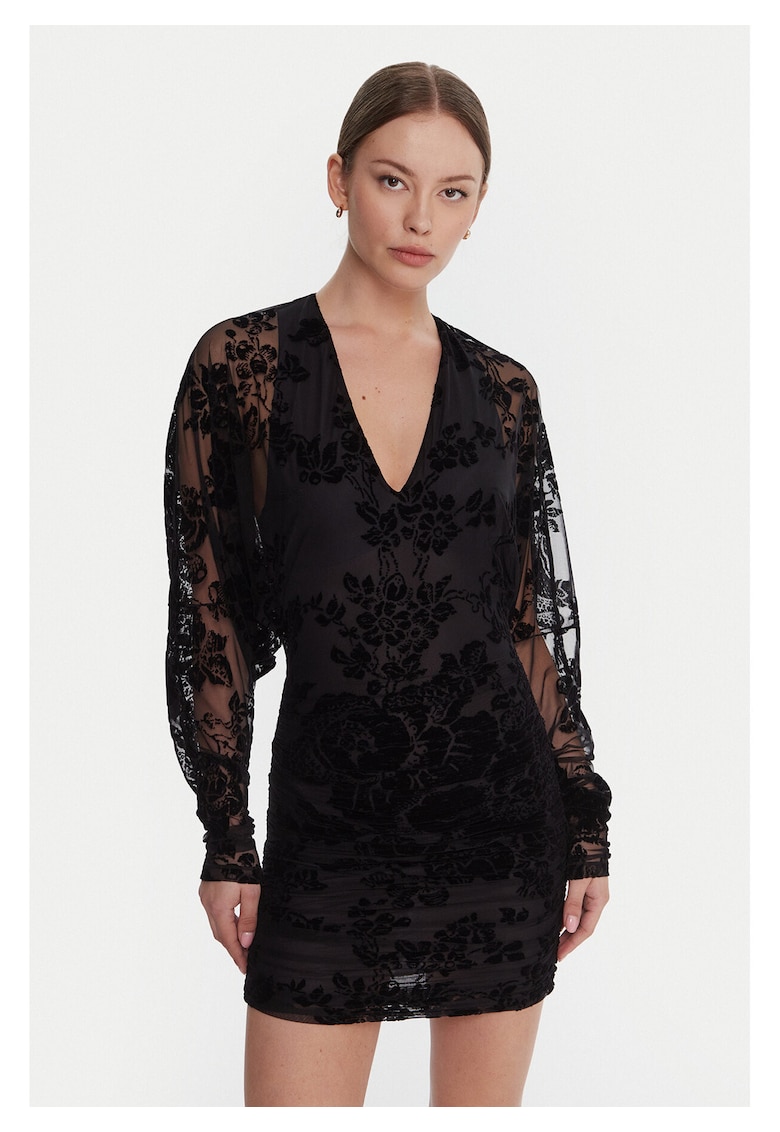 Rochie de cocktail Roulette 105624 A2QD - negru