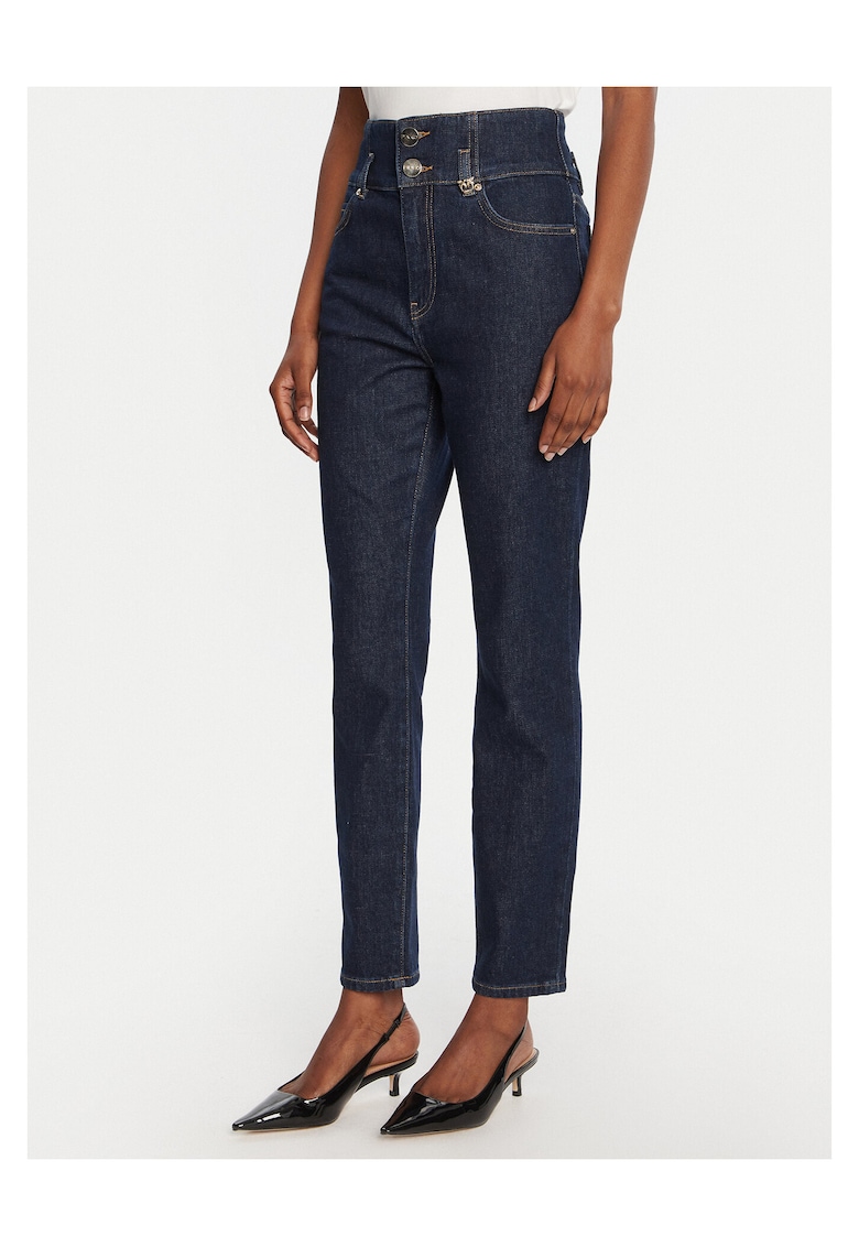 Blugi dama slim fit - bleumarin