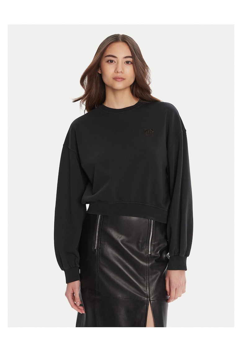 Bluza dama - negru - bumbac