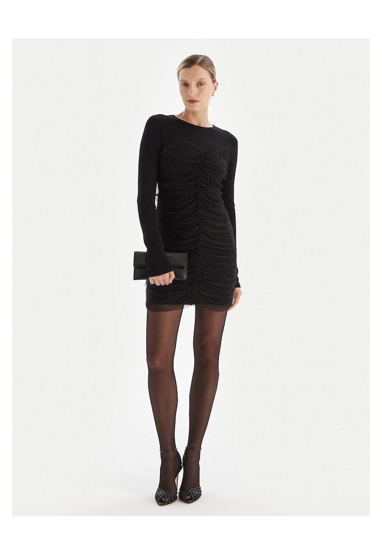 Rochie cocktail negru