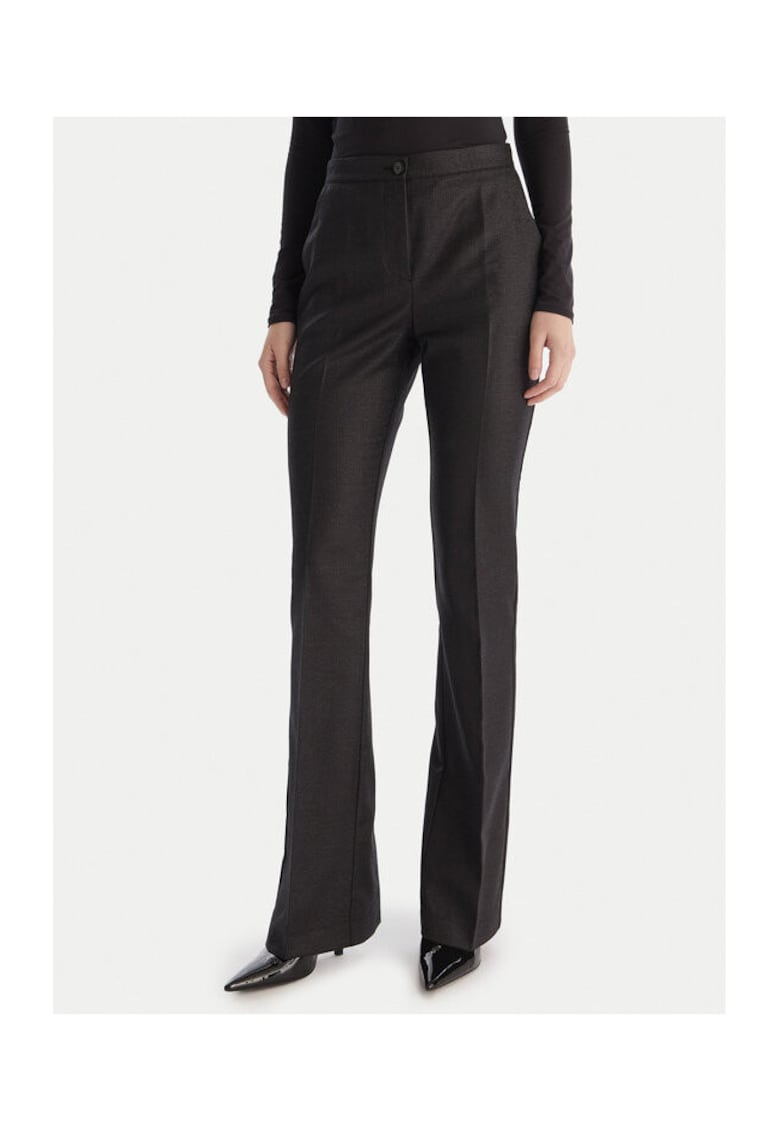 Pantaloni eleganti - negru - stofa