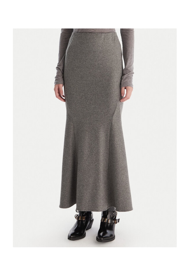 Fusta maxi gri - femei