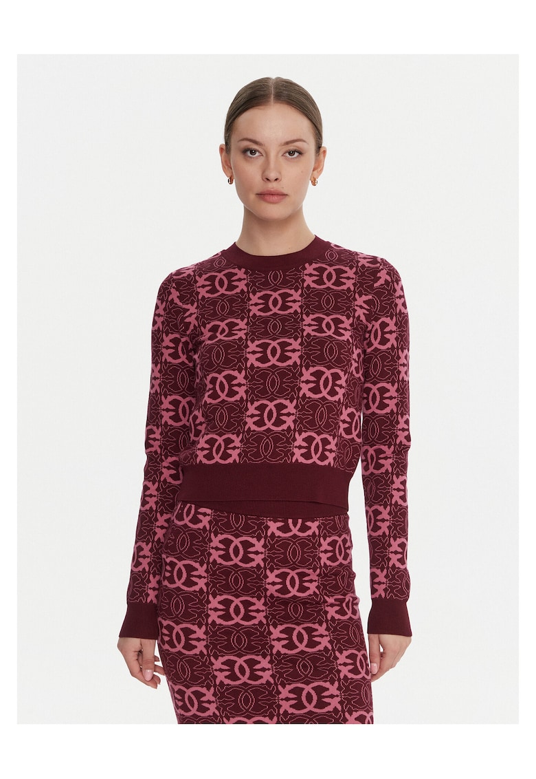 Pulover dama bordo -