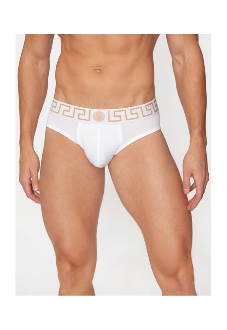 Lenjerie intima barbati - Alb - Auriu -