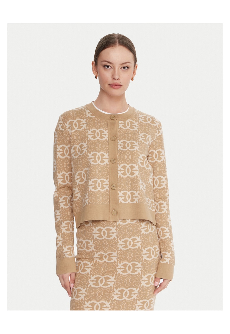 Cardigan dama bej - cu model