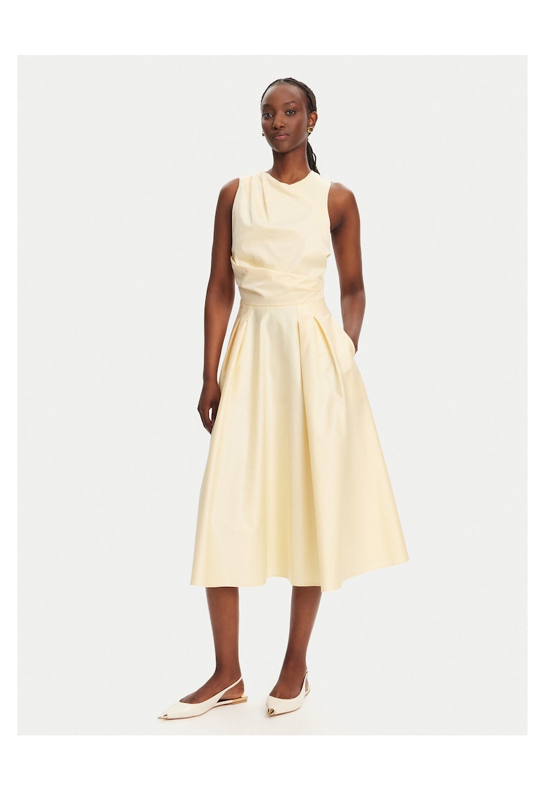 Rochie de cocktail - dama - galben