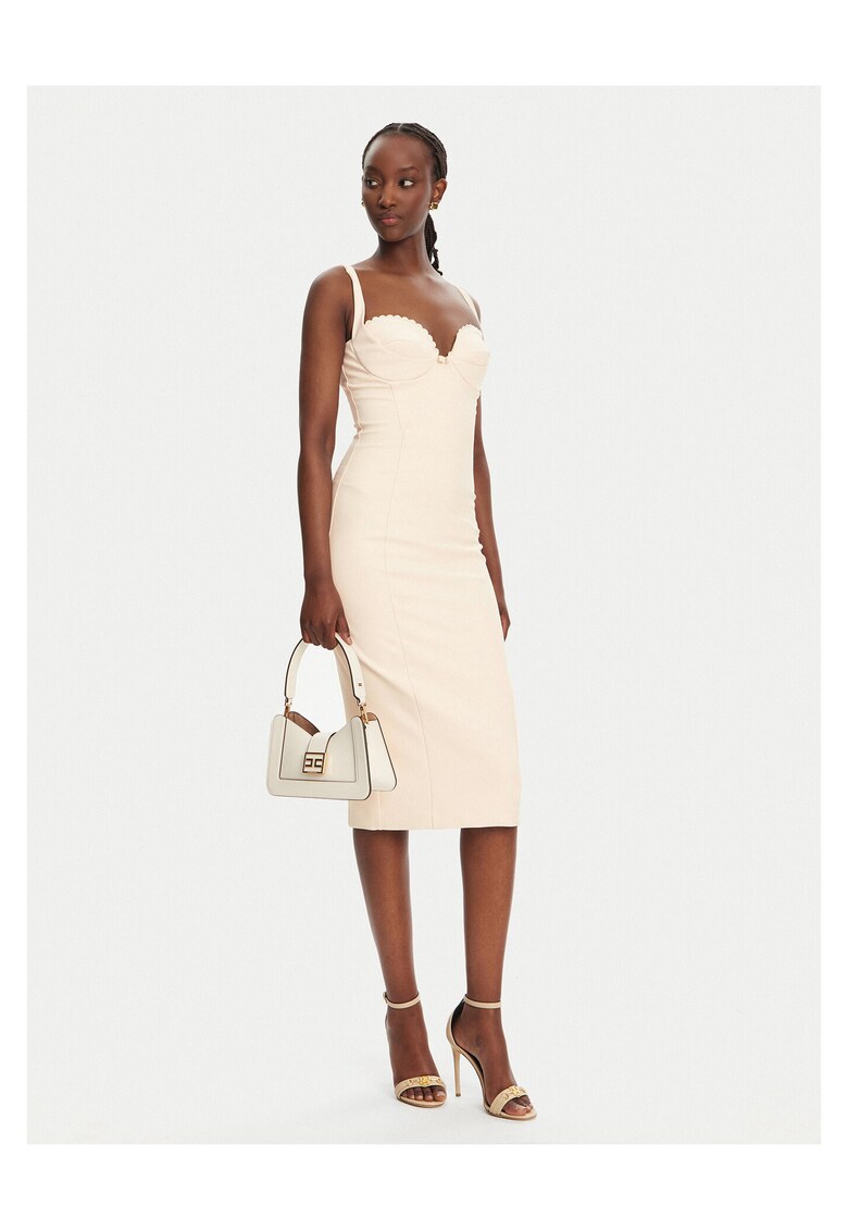 Rochie de cocktail bej