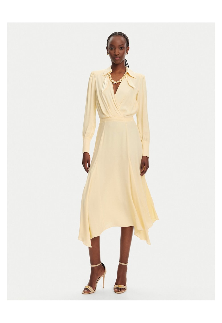 Rochie de cocktail dama galben