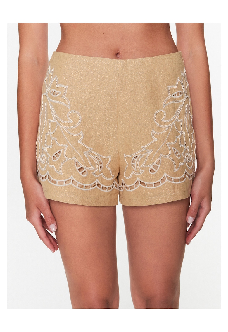 Twinset Pantaloni scurti pentru dama bej -