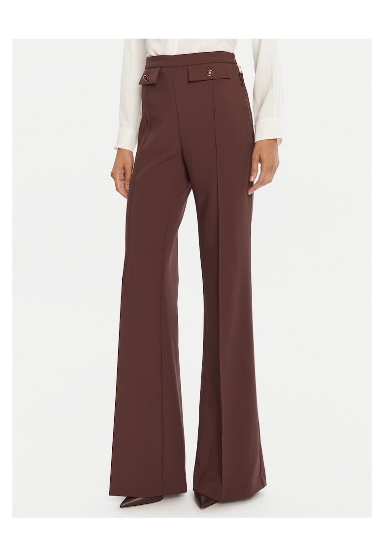 Pantaloni eleganti pentru dama maro