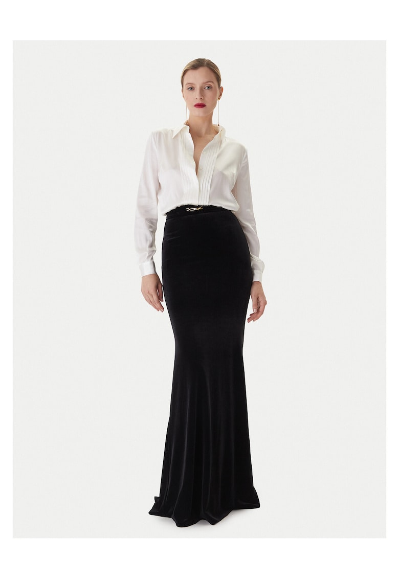 Rochie de seara dama alb-negru
