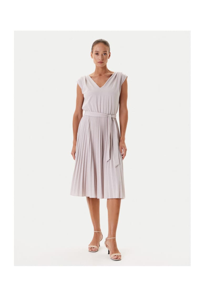 Rochie de cocktail - bej - femei