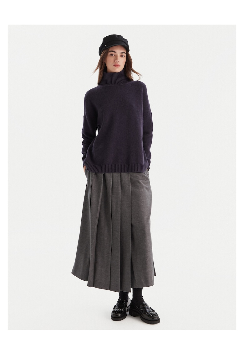 Fusta trapezoidala - dama gri