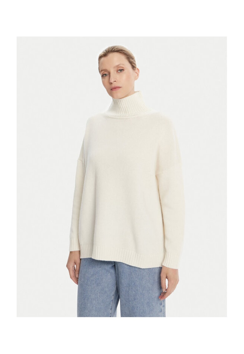 Pulover dama ecru - moale