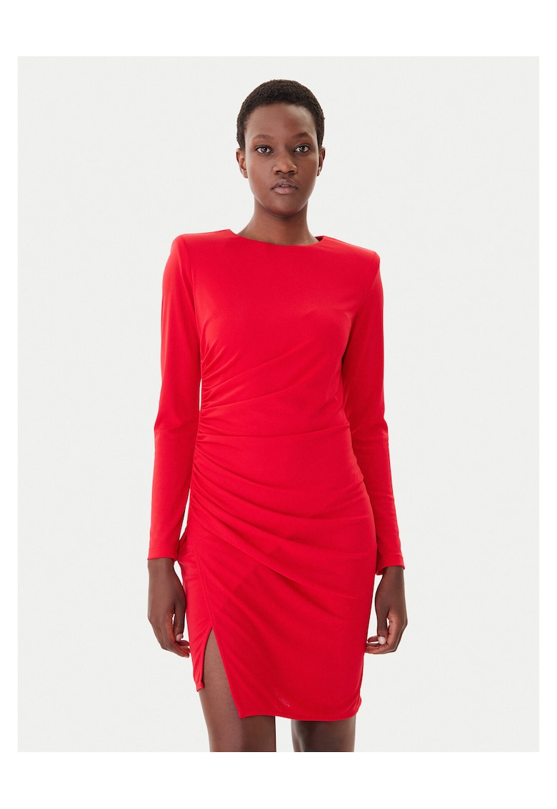 Rochie de cocktail - rosie - fabrica usoara