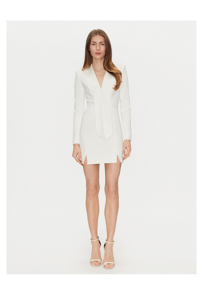 Rochie de cocktail culoare alb