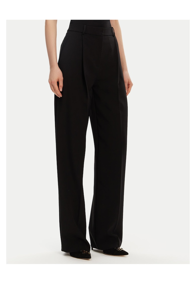 Pantaloni eleganti negru - stofa