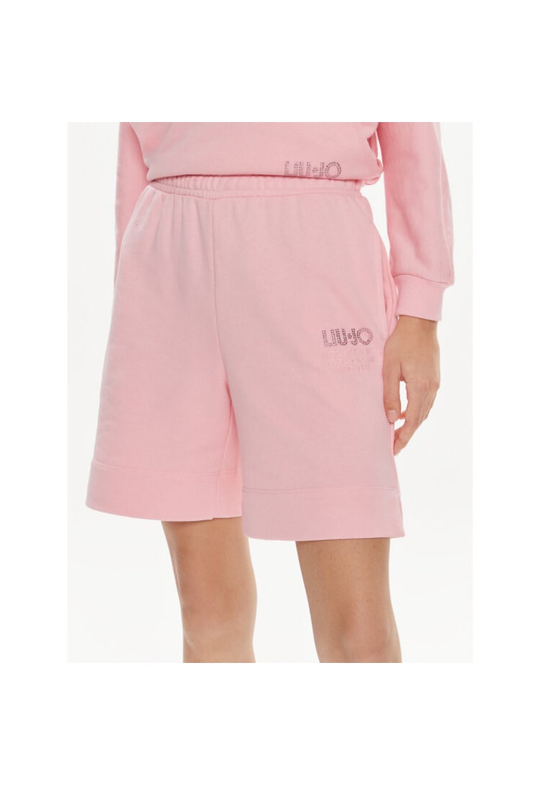 Pantaloni sport dama scurti - roz -