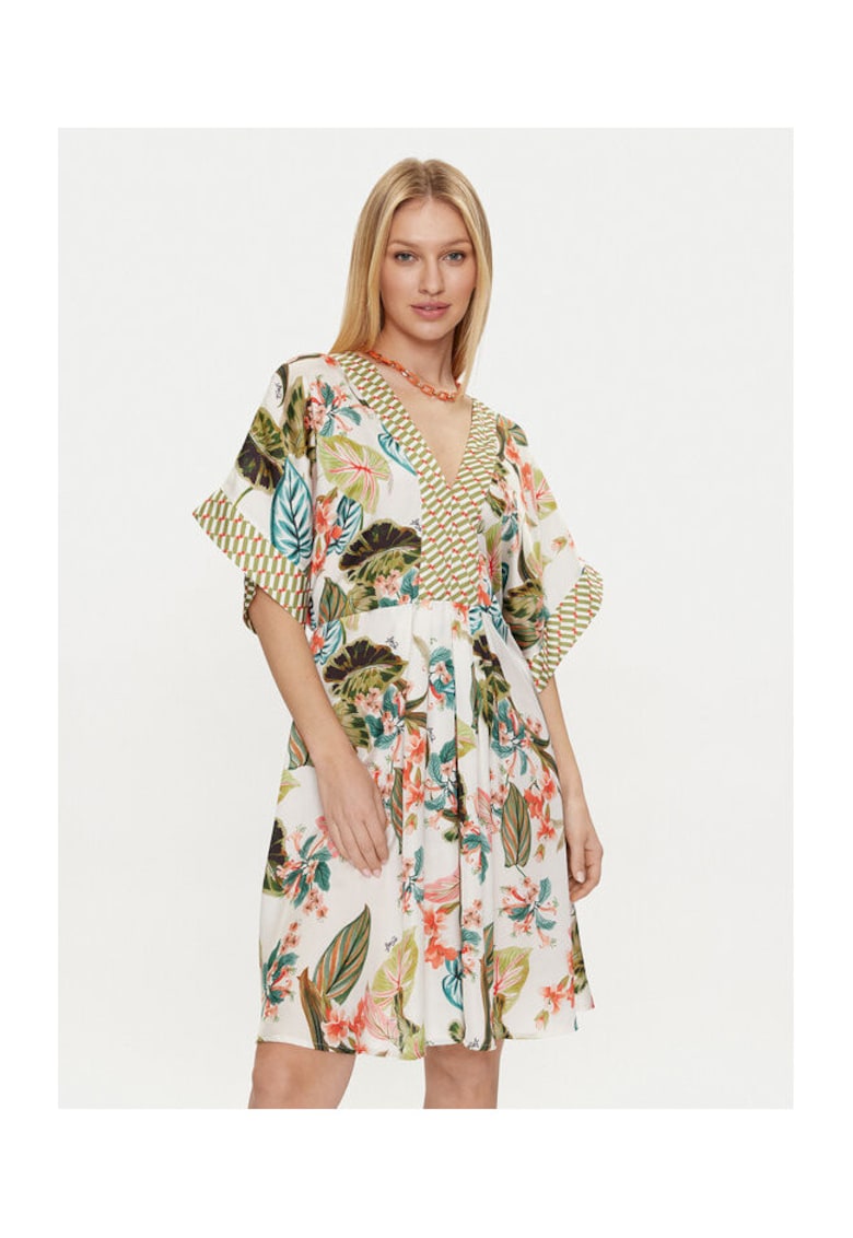 Rochie de zi - colorata - multicolor
