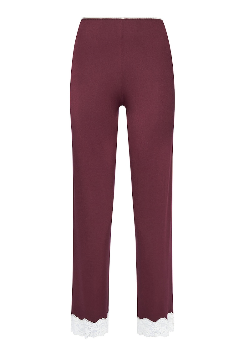 Pantaloni de Pijama pentru femei bordo -