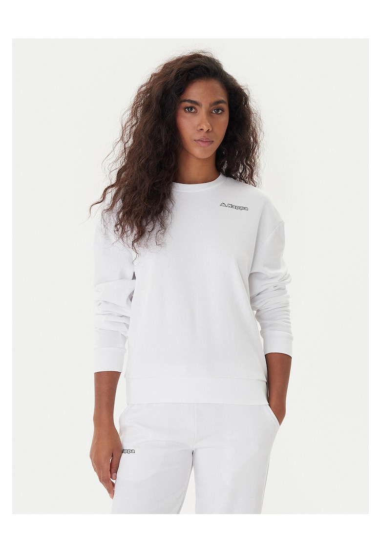 Hanorac dama alb - textil