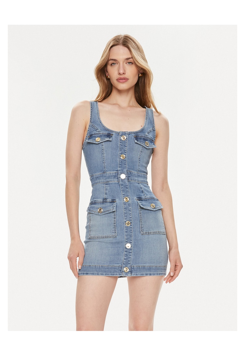 Rochie din denim - albastru
