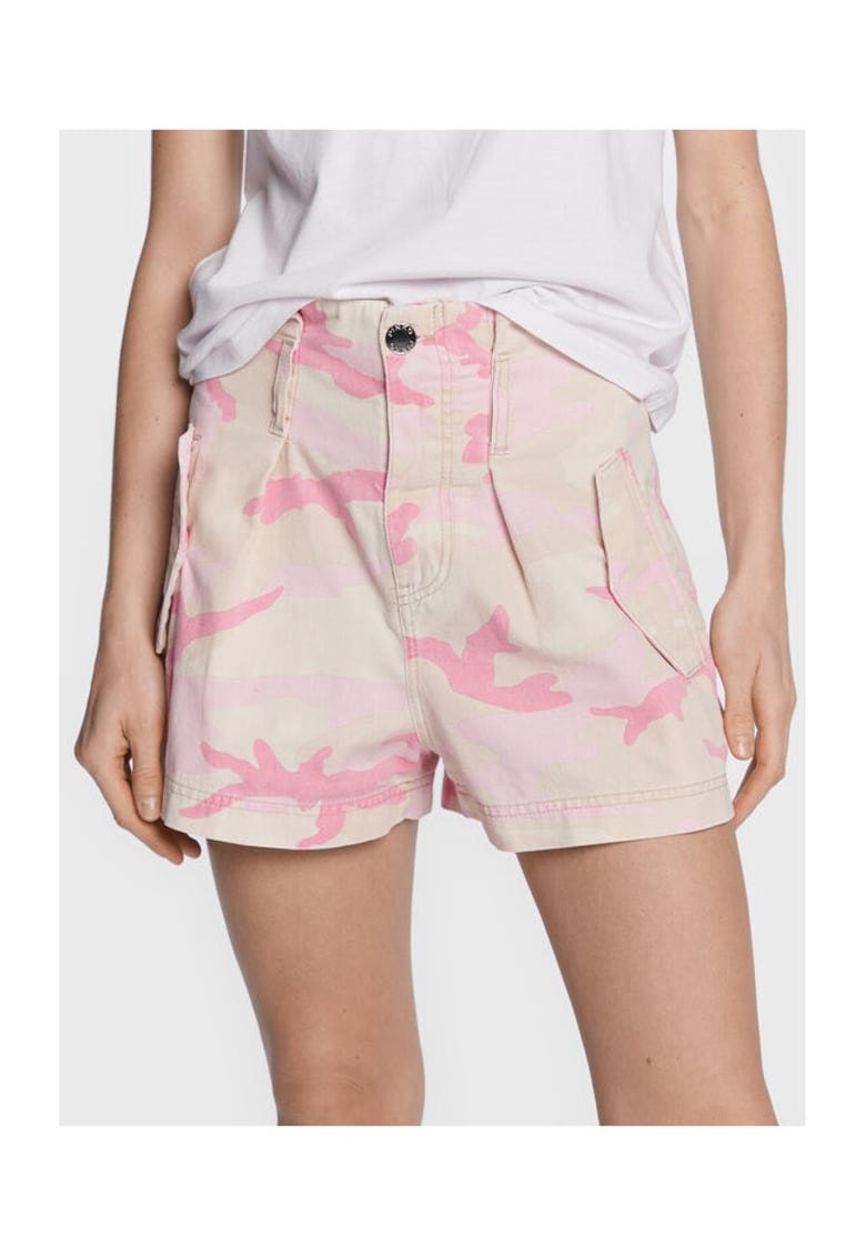 Pantaloni scurti - roz - denim -
