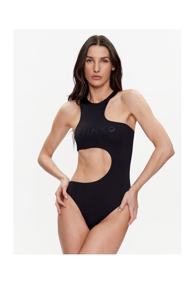 Pinko Costum intreg de baie dama negru - din material elastic -