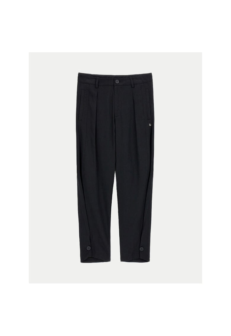 Pantaloni copii - negru - material textil -