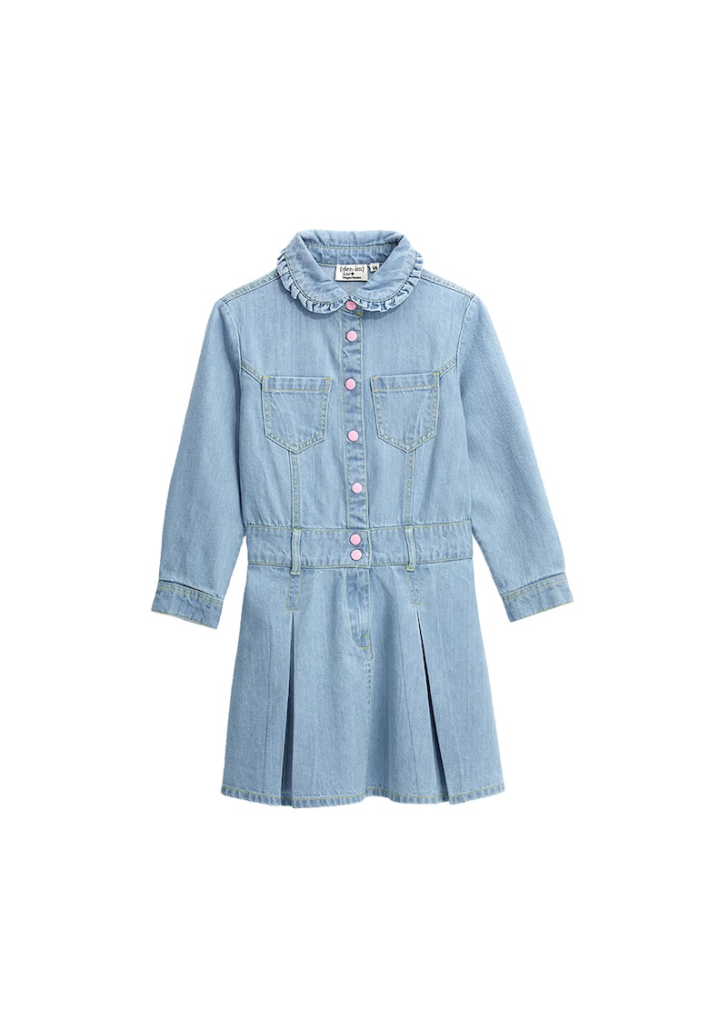 Rochie fete - Denim - Albastru deschis