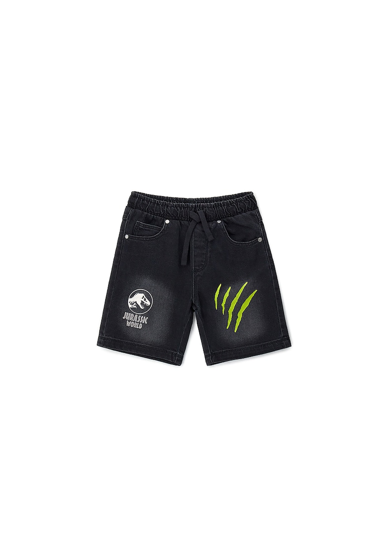 Pantaloni scurti copii - blugi - negru